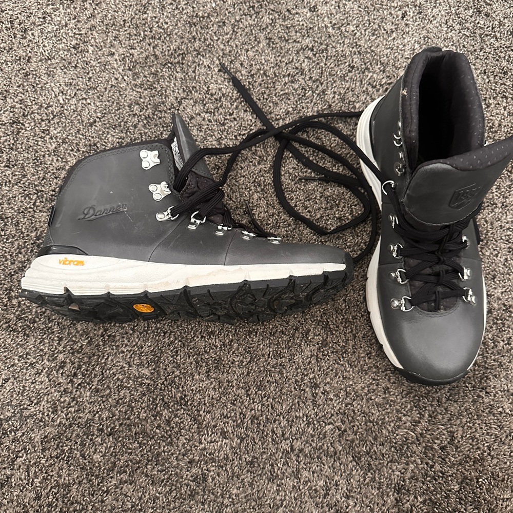 Danner Black Lace Up Boots